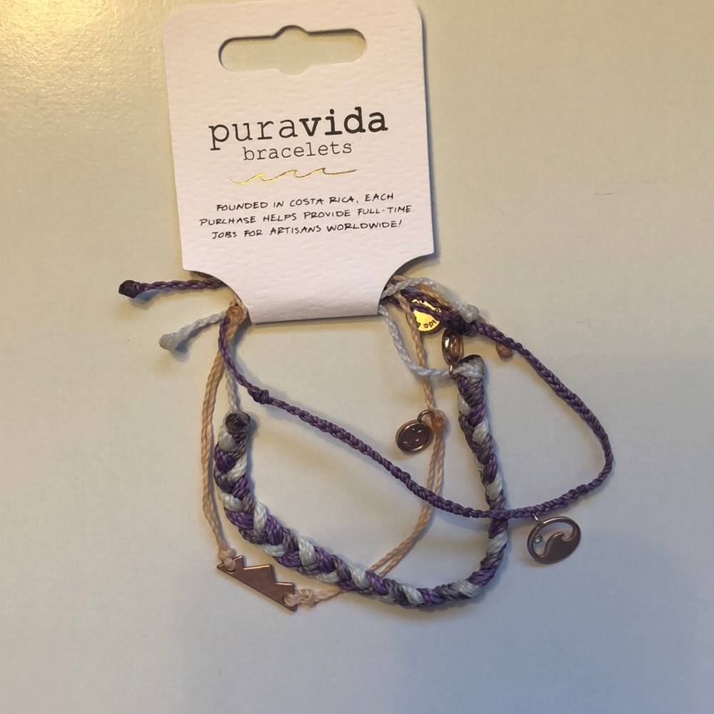 3 pack puravida bracelets